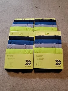 4 Packs Of All In Motion Boys Mesh Panel 4pk Boxer Briefs Youth Size Small (6-7) - Picture 1 of 7