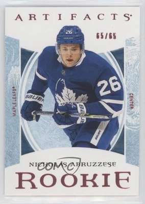2022-23 Upper Deck Artifacts Rookies Rose /65 Nicholas Abruzzese #173 Rookie RC - Image 1 of 2