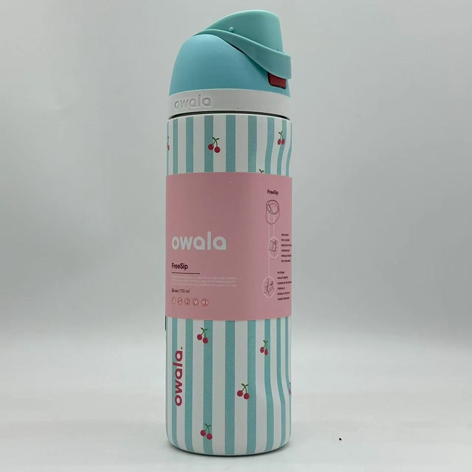 Owala 24oz Birthday Bash Pillow Fight FreeSip Water Bottle Sport Mug Top Quality - Image 1 of 4