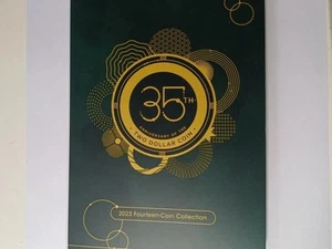 2023 35TH ANNIVERSARY OF $2 COIN, 14 COLOURED COIN SET - Picture 1 of 2