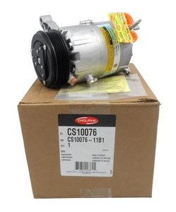 New Delphi A/C Compressor & Clutch CS10076 - Picture 1 of 1