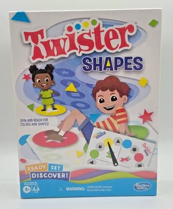 Hasbro Twister Shapes Game Ready Set Discover Ages 4+ Fun Teach New Sealed 2020 - Picture 1 of 2