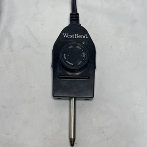 West Bend Replacement Temperature Cord KMT-02 for Electric Skillet Model 72212 - Picture 1 of 1