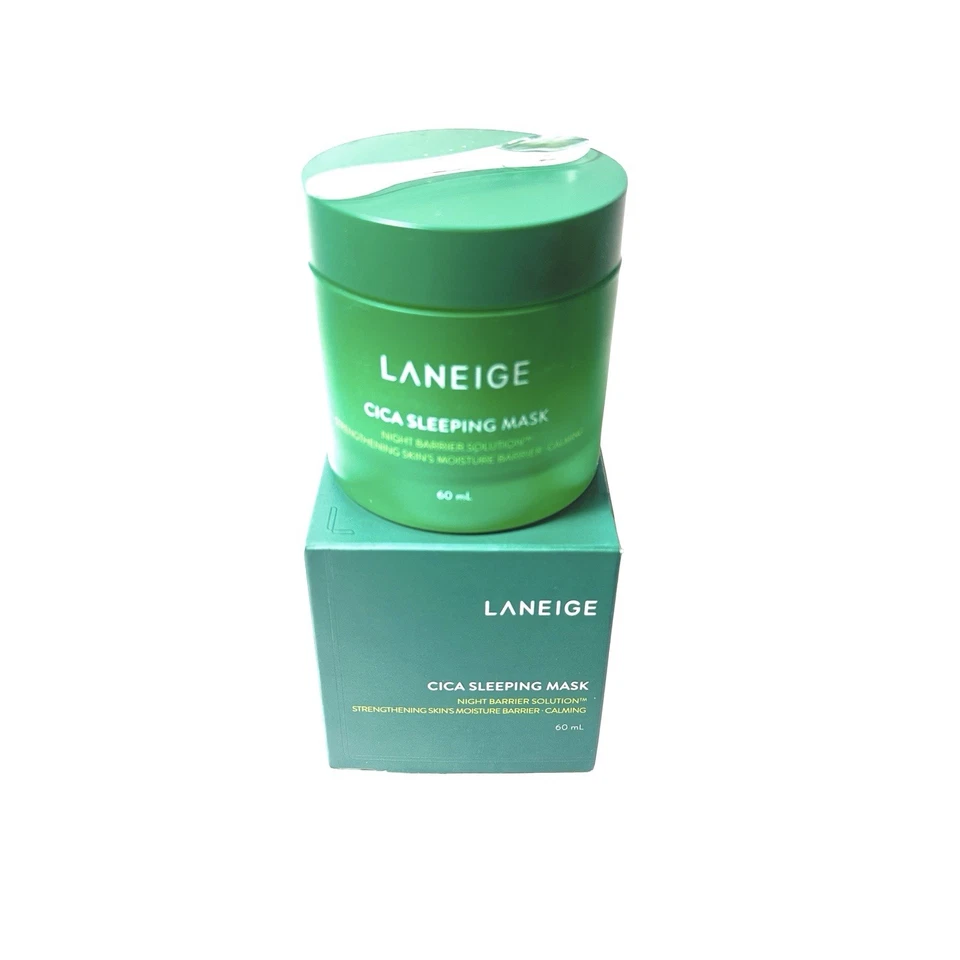 Máscara para dormir Laneige Cica tamaño completo 2,0 fl oz/60 ml nueva con etiquetas nueva en caja nueva bañera sellada Foto 1 de 4