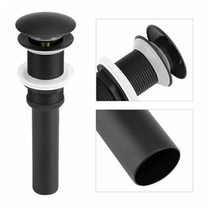Waschbecken Ablaufventil Push POP UP Ablaufgarnitur Ventil Messing Waschtisch DE - Bild 1 von 1