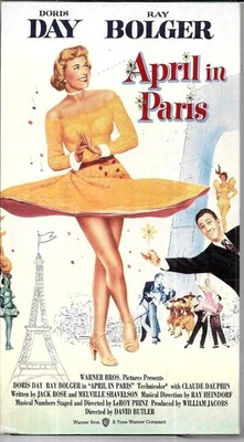 APRIL IN PARIS - (VHS, 1992) - Doris Day & Ray Bolger (1952) Foto 1 de 2