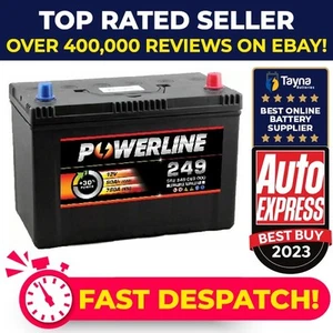 Battery fits LEXUS IS220d LS430 IS200d IS300 LS400 GS430 LS600h 249 New - Picture 1 of 4
