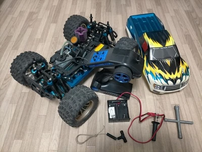HSP Montra RC Car 4WD Off-Road Buggy Monster Truck for Parts Junk - Image 1 of 2