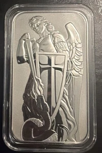 Silberbarren 1 oz Scottsdale Archangel Michael - Bild 1 von 2