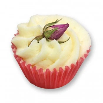 FLOREX BADEPRALINEN Der Badebutter Cupcake Rose von Florex