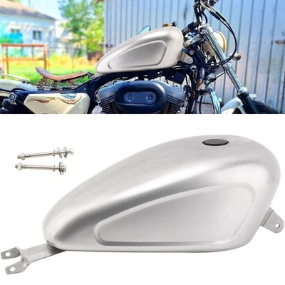 Unpaint 3.8 Gallon Gas Fuel Tank For Harley Sportster 883 1200 48 XL1200X 07-23 Foto 1 de 4