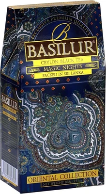 Basilur Magic Night Orintal Tea colección té negro, 100 g (3,52 oz) Foto 1 de 2