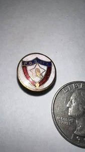 PATRIOTIC ORDER SONS AMERICA - Vintage POS of A PIN Screw Back - Bild 1 von 2