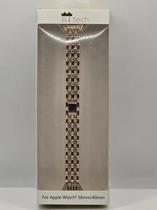 RI Tech Gold Bling Uhrenarmband für Apple Watch 38/40 mm - Bild 1 von 3