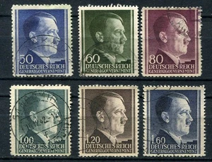 Generalgouvernement WW II : Hitler set from 1942 - used - Picture 1 of 1