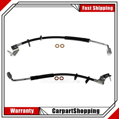 Línea de freno de manguera hidráulica de freno delantero Dorman 2 piezas para Ford F-150 Heritage 2004 Foto 1 de 4