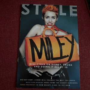 Miley Cyrus -Sunday Times Style Magazine 28th July 2013 NEW UNREAD  - Picture 1 of 1