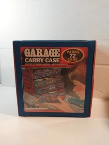 Vintage Tara Toy Corp #20700 Garage Carry Case Parks 72 Hot wheels Matchbox Cars - Picture 1 of 10