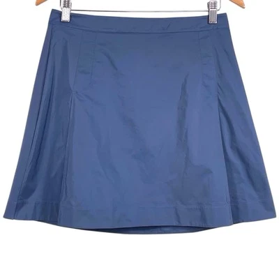 NWT COS Shell-Panel A-Line Mini Skirt Size Small High Waist Slim Fit Blue - Image 1 of 4