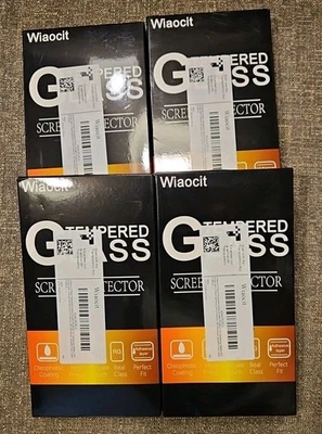 Lot Of 4 Wiaocit 3 Pack Tempered Glass Screen Protector Samsung Galaxy S25 Lens - Image 1 of 3