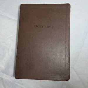 NIV SUPER RIESENDRUCK Referenzbibel: roter Buchstabe, brauner italienischer zweifarbiger Einband - Bild 1 von 12