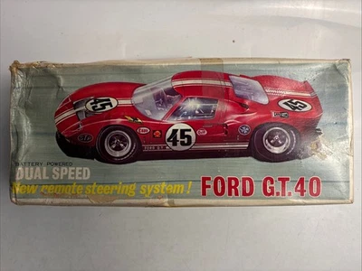 Alps No.5838 Ford G.T.40 1:18 RC TOY Car. Used In Original Box Untested - Image 1 of 4