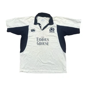Vintage Y2K Canterbury Scotland National Rugby Union Jersey Mens Large - Picture 1 of 11