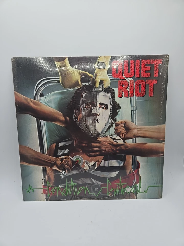 First Pressing Quiet Riot Condition Critical  1984 U.S. Vinyl Record Near Mint - Image 1 of 4