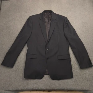 Lauren Ralph Lauren Herren 42 L Grau Wolle Sport Mantel Blazer 2 Knopf Jacke - Bild 1 von 13