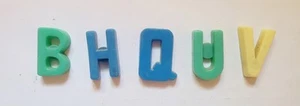 Buchstaben VHUBQ Menge 5 Kunststoff Magnet Neuheit Lernen Kostenloser Versand - Bild 1 von 3