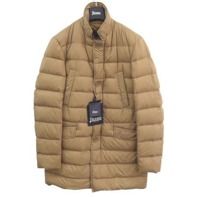 AUTHENTIC Herno PI007ULE down coat IL CAPPOTTO HERNO LEGEND Down jacket Camel - Image 1 of 4