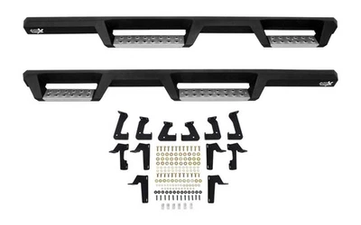 Westin HDX Stainless Black Nerf Bars with Drop Step for Jeep Wrangler JL 4 Door Foto 1 de 4