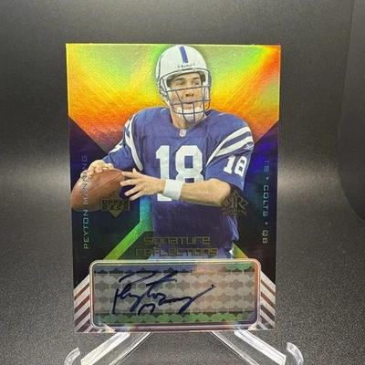 2004 Upper Deck Signature Reflections Peyton Manning #SR-PM Colts - Image 1 of 4