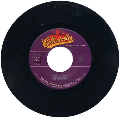 THE SUPREMES  "NATHAN JONES c/w BAD WEATHER" 1971/1973 MOTOWN - Image 1 of 2