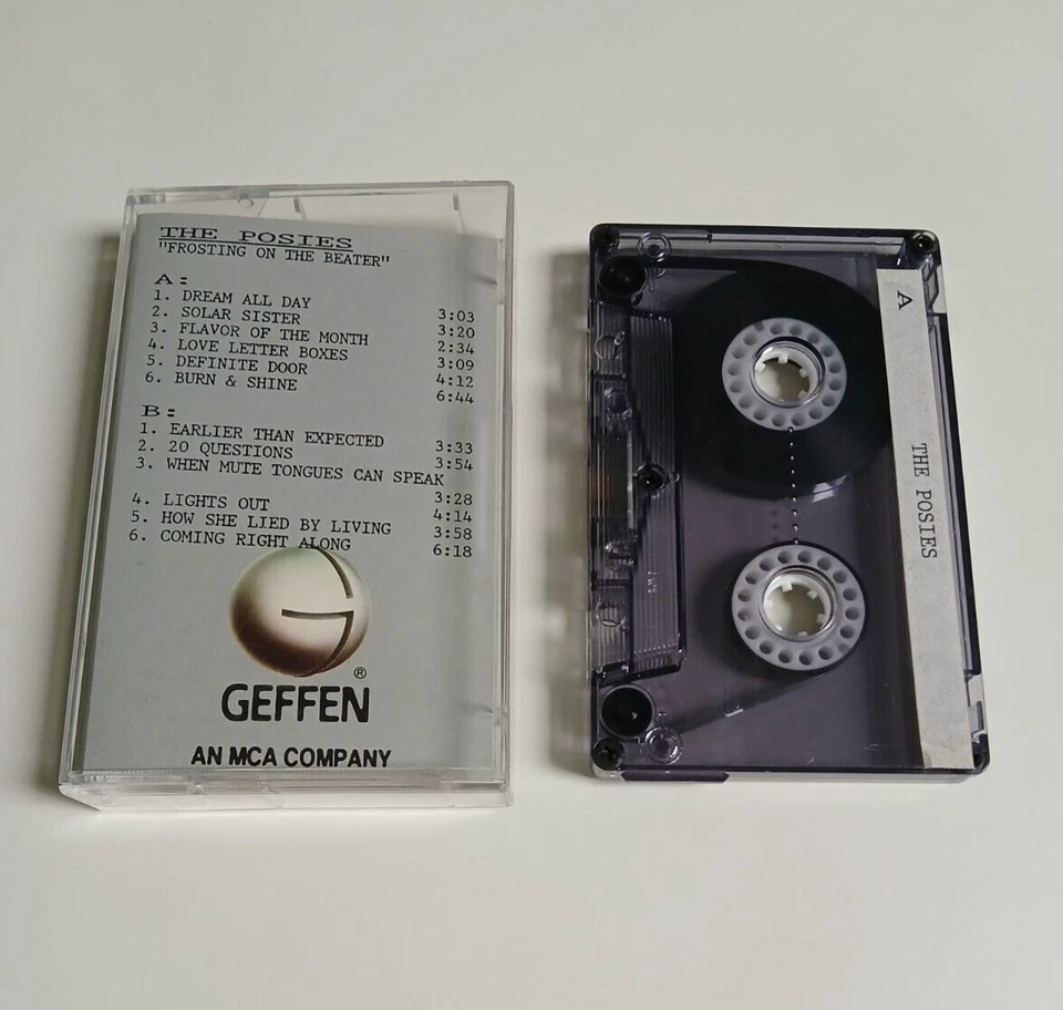 THE POSIES FROSTING ON THE BEATER CASSETTE TAPE PROMO GEFFEN UK 1993 - Image 1 of 1