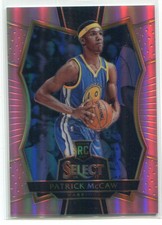 2016-17 Select Prizms National Convention Pink 128 Patrick McCaw Rookie 6/15