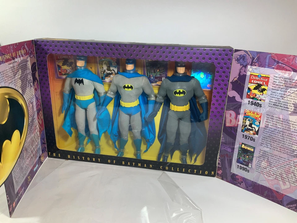 Vintage 1996 THE HISTORY OF BATMAN COLLECTION F.A.O. Schwartz Exclusive - Image 1 of 2