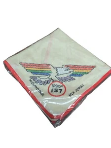 Boy Scouts Chief Neckerchief Troop 157 Midland Park New Jersey 1980s BSA - Picture 1 of 6