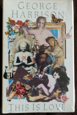 George Harrison "This Is Love" SEALED  1988 Dark Horse Records Cassette Single  - Image 1 of 4