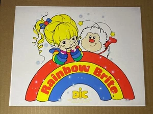 RAINBOW BRITE Animation Cel Print PUBLICITY Cels Concept Ary 80’s cartoon ad. - Picture 1 of 3