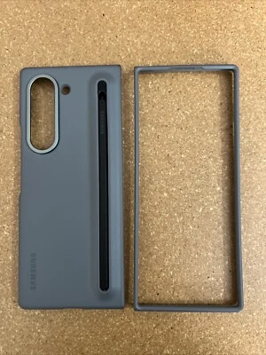 GENUINE Samsung Galaxy Z Fold6 S Pen Case EF-OF95P Gray PREOWNED - Image 1 of 4