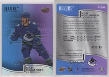 2021-22 Upper Deck Allure Rainbow Blue Purple /199 Nils Hoglander #R-54