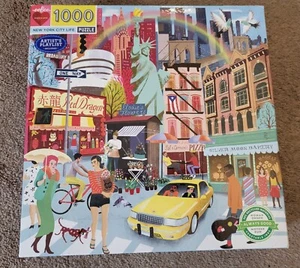 EeBoo Puzzle New York City Life 1000 piezas NUEVO - Imagen 1 de 4