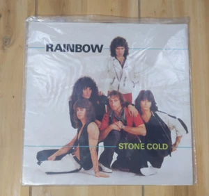 Rainbow UK Polydor 12" Single Record/Stone Cold/Rock Fever/1982 Metal Single - Picture 1 of 5