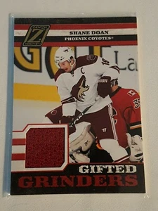 2010-11 Zenith Gifted Grinders Scraps Jersey #15 Shane Doan 187/299 Phoenix  - Picture 1 of 2