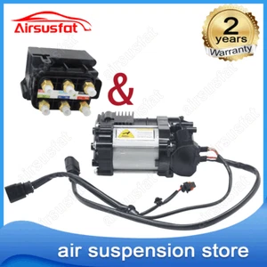 ⭐⭐⭐⭐⭐FÜR PORSCHE PANAMERA 970 2009-2016 LUFTFEDERUNG KOMPRESSOR & VENTILBLOCK - Picture 1 of 12