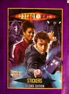 Topps Merlin Dr Doctor Who Stickers 2nd Edition Sealed Booster Pack Packet Rare - Picture 1 of 1