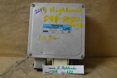 Toyota Highlander 2011 unidad de control de dirección 8965048260 módulo 22 12E4 Foto 1 de 3