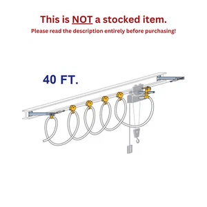 CONDUCTIX RUNDES KABEL STRETCHDRAHT FESTOON KIT (40 FUSS) - Bild 1 von 3