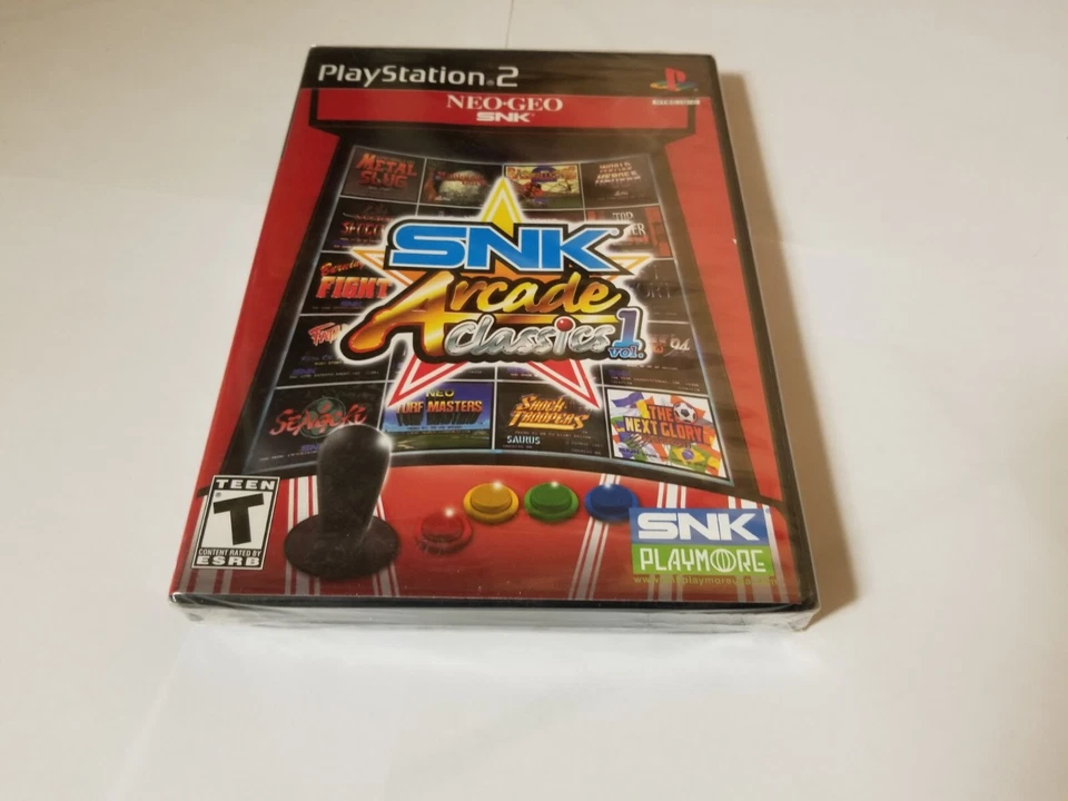 SNK Arcade Classics Vol. 1  PlayStation 2 new ps2 - Image 1 of 3